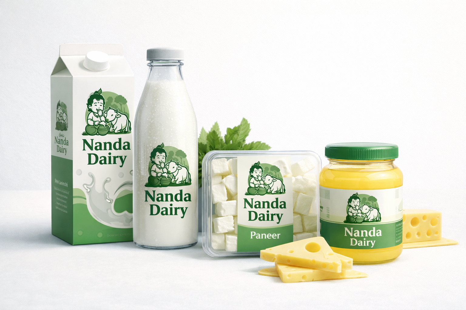 Nanda Dairy product range